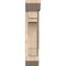 Ekena Millwork Merced Slat Smooth Bracket w/ Offset Brace, Douglas Fir, 5 1/2"W x 14"D x 26"H BKT0604X14X26MRC06SDF - alternate 3